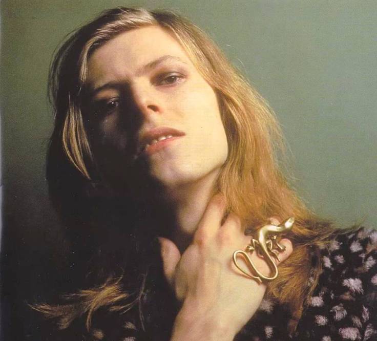 glam rock, David Bowie, ambiguous, man-dress, Marlene Dietrich,sexuality, kHunky Dory, 